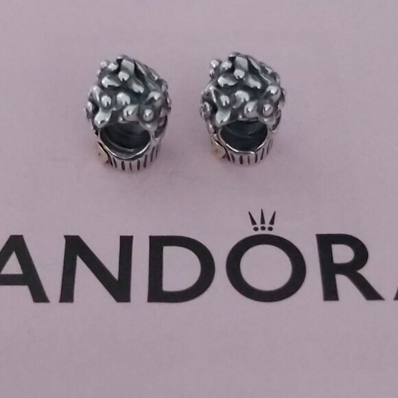 Authentic PANDORA *RETIRED* Sterling Silver & 14kt Bouquet Of Love 790441 - Picture 10 of 11